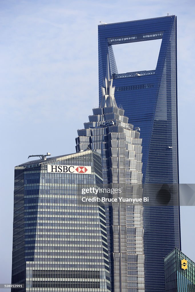 High-rise buildings in Pudong district