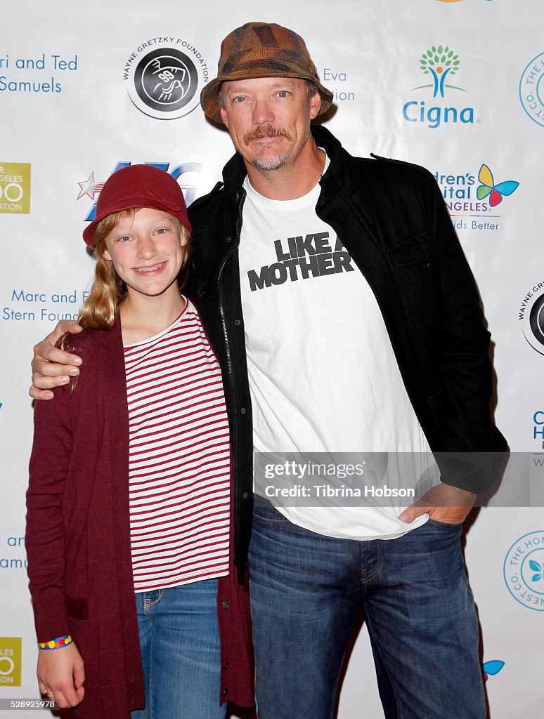 Matthew Lillard and his daughter Addison Lillard attend Dreamnight at