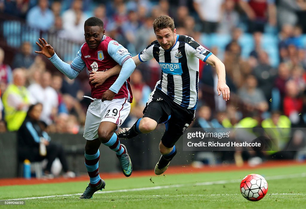 Aston Villa v Newcastle United - Premier League