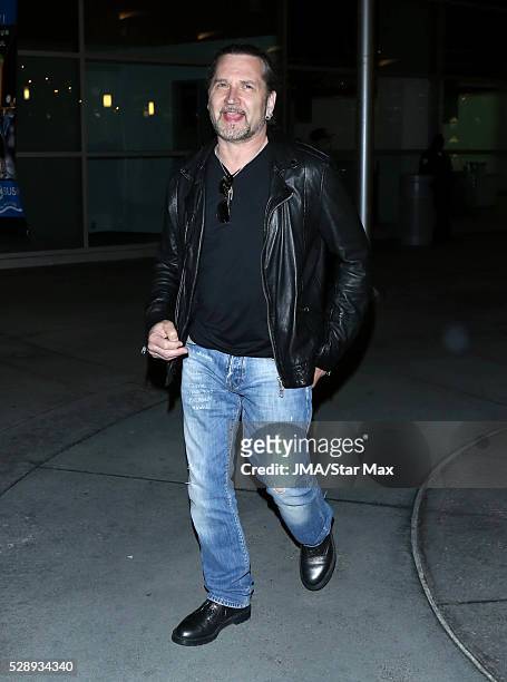 Eric Singer is seen on May 6, 2016 in Los Angeles, California.