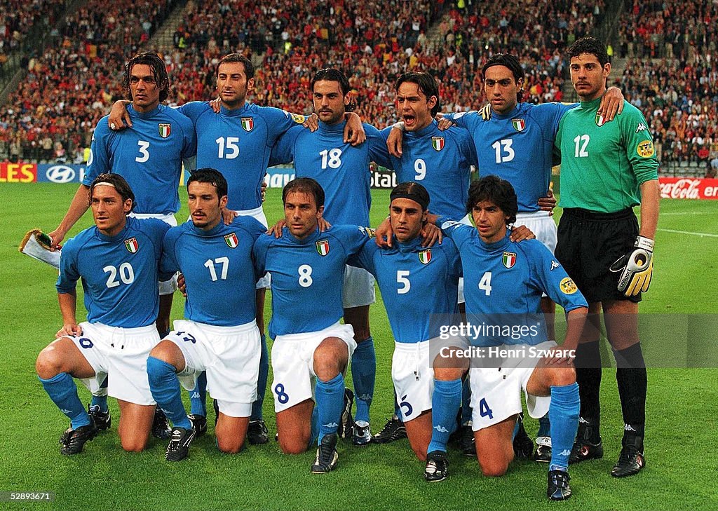 EM EURO 2000 TEAM/MANNSCHAFT ITALIEN