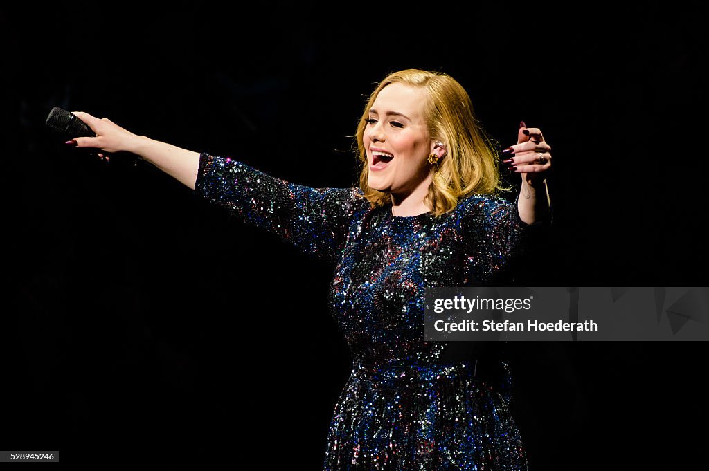 Adele Performs At The Mercedes Benz Arena, Berlin