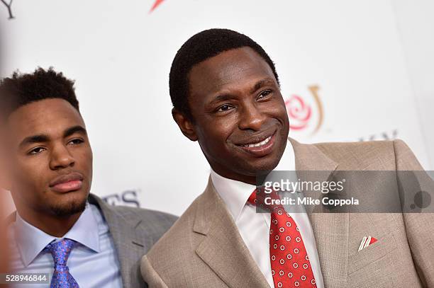 Basketball coach Avery Johnson attends the 142nd Kentucky Derby at Churchill Downs on May 07, 2016 in Louisville, Kentucky.