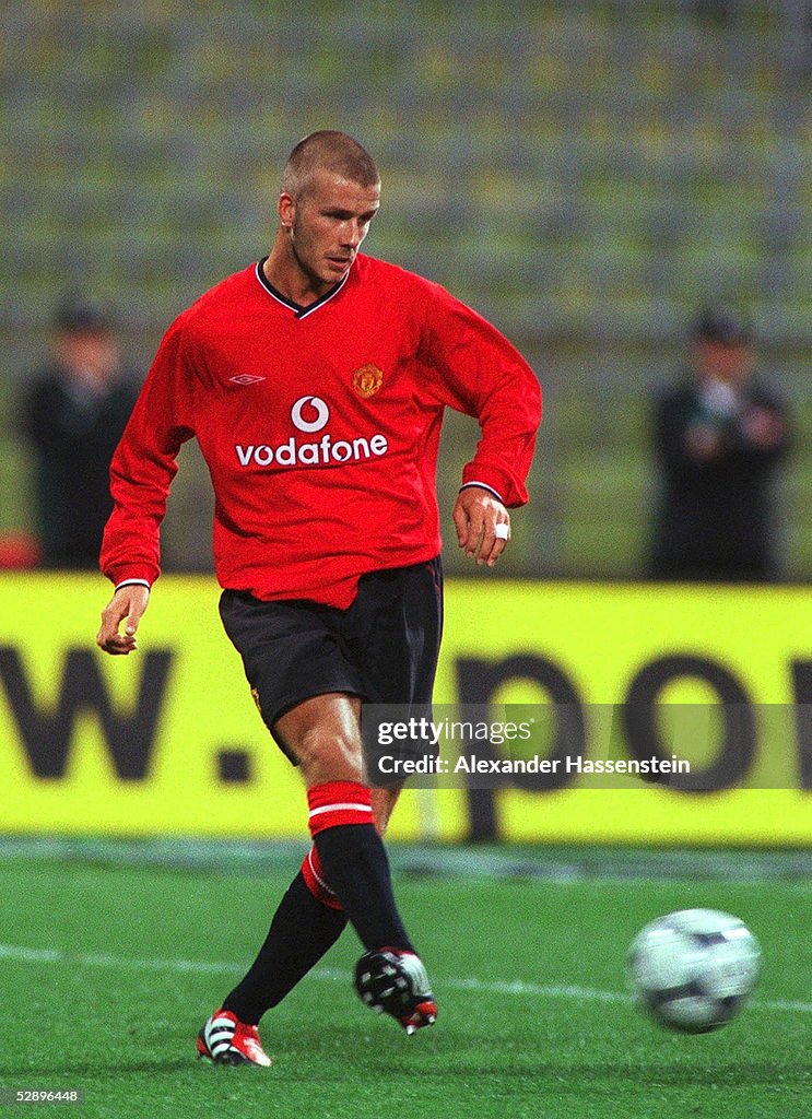 FUSSBALL: David BECKHAM/MANCHESTER