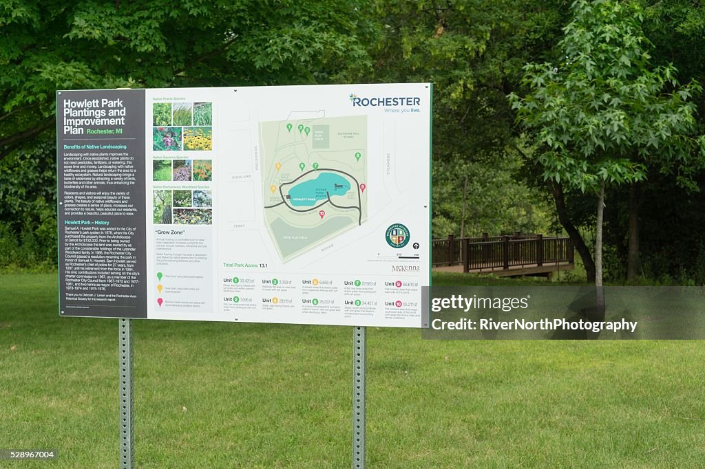 Sam Howlett Rochester Michigan Samuel Howlett City Park High-Res Stock Photo ...