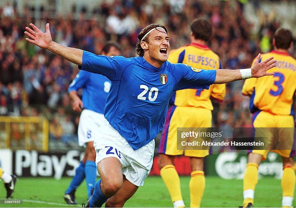 TOTTI/ITALIEN - RUMAENIEN ( ITA - ROM ) 2:0