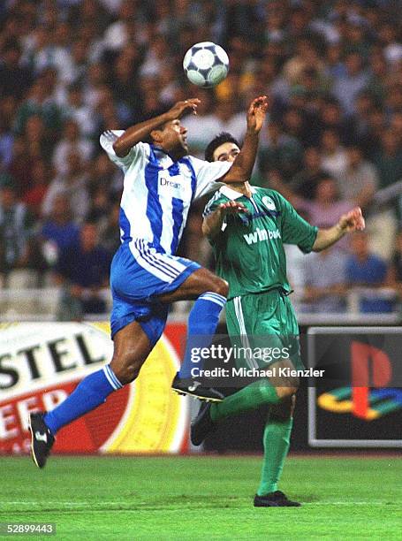 Athen; PANATHINAIKOS ATHEN - DEPORTIVO LA CORUNA 1:1; DONATO/LA CORUNA, Nikos LIBEROPOULOS/ATHEN