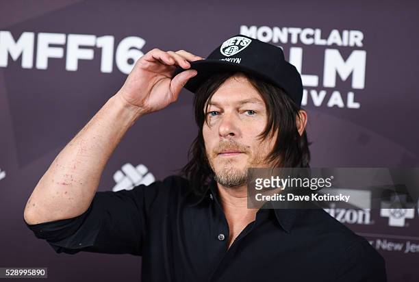 Norman Reedus arrives at the Montclair Film Festival 2016 on May 7, 2016 in Montclair City.