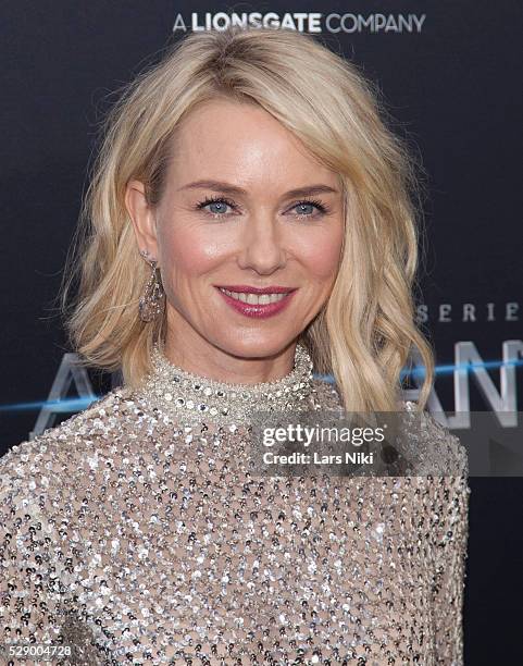 Naomi Watts attends "The Divergent Series: Allegiant" world premiere at the AMC Loews Lincoln Square in New York City. �� LAN