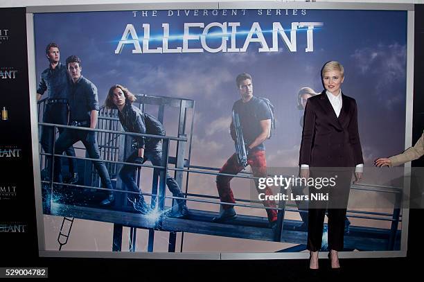 Veronica Roth attends "The Divergent Series: Allegiant" world premiere at the AMC Loews Lincoln Square in New York City. �� LAN