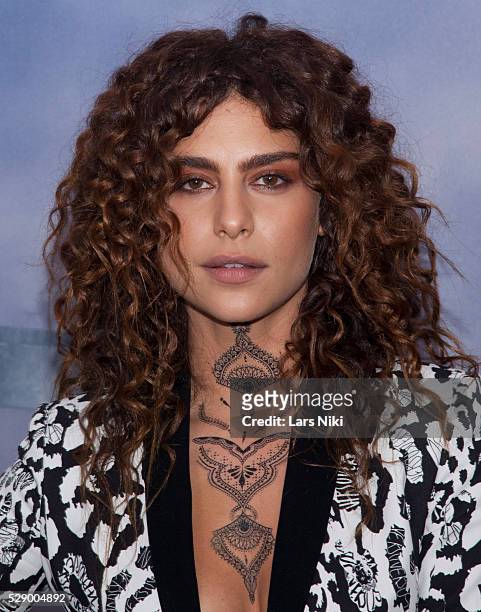Nadia Hilker attends "The Divergent Series: Allegiant" world premiere at the AMC Loews Lincoln Square in New York City. �� LAN