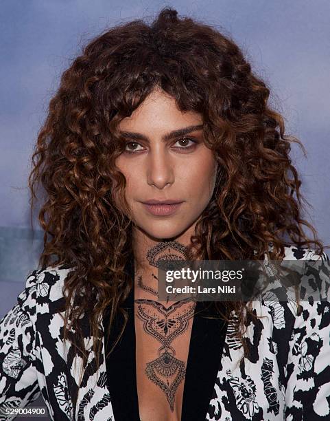 Nadia Hilker attends "The Divergent Series: Allegiant" world premiere at the AMC Loews Lincoln Square in New York City. �� LAN