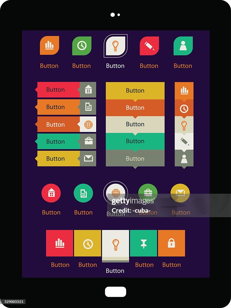Basic Navigation Images Web Navigation Templates High-Res Vector Graphic - Getty Images