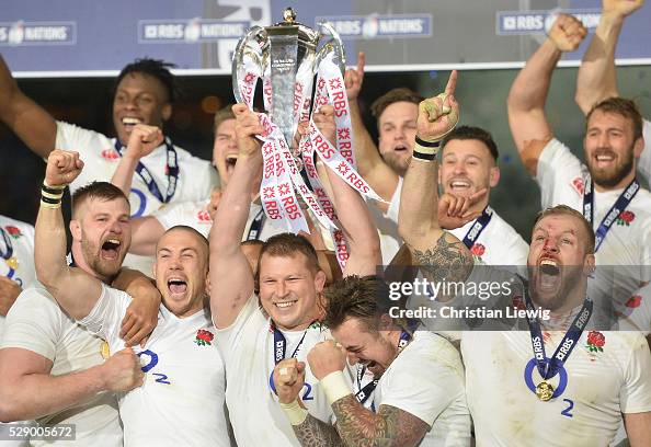 Grand Slam For England After Victory Vs France - Rugby - Paris Grand Slam For England After Victory Vs France - Rugby - Paris