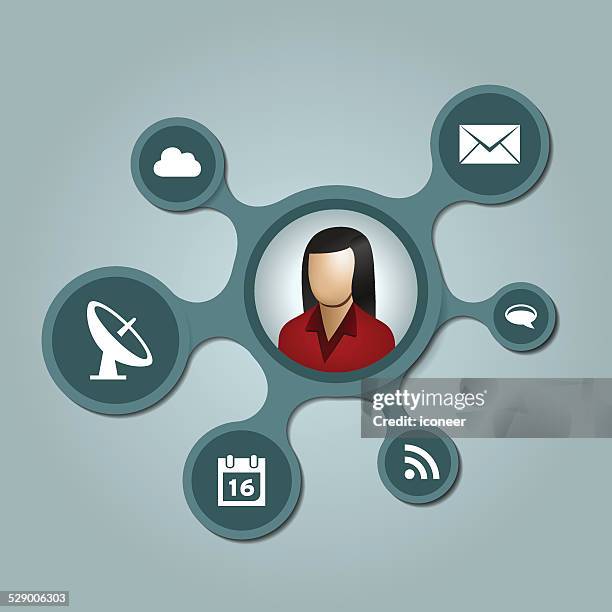 user network with metaballs background - response team stock illustrations