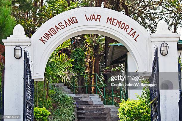 kundasang war memorial. sabah, malaysia - kundasang war memorial stock pictures, royalty-free photos & images