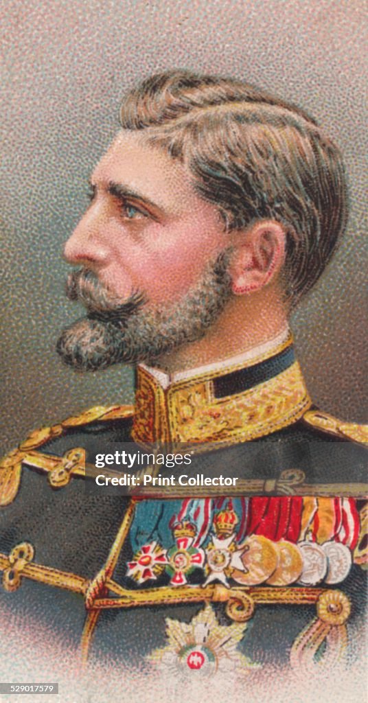Ferdinand I (1865-1927), King of Romania, 1917.