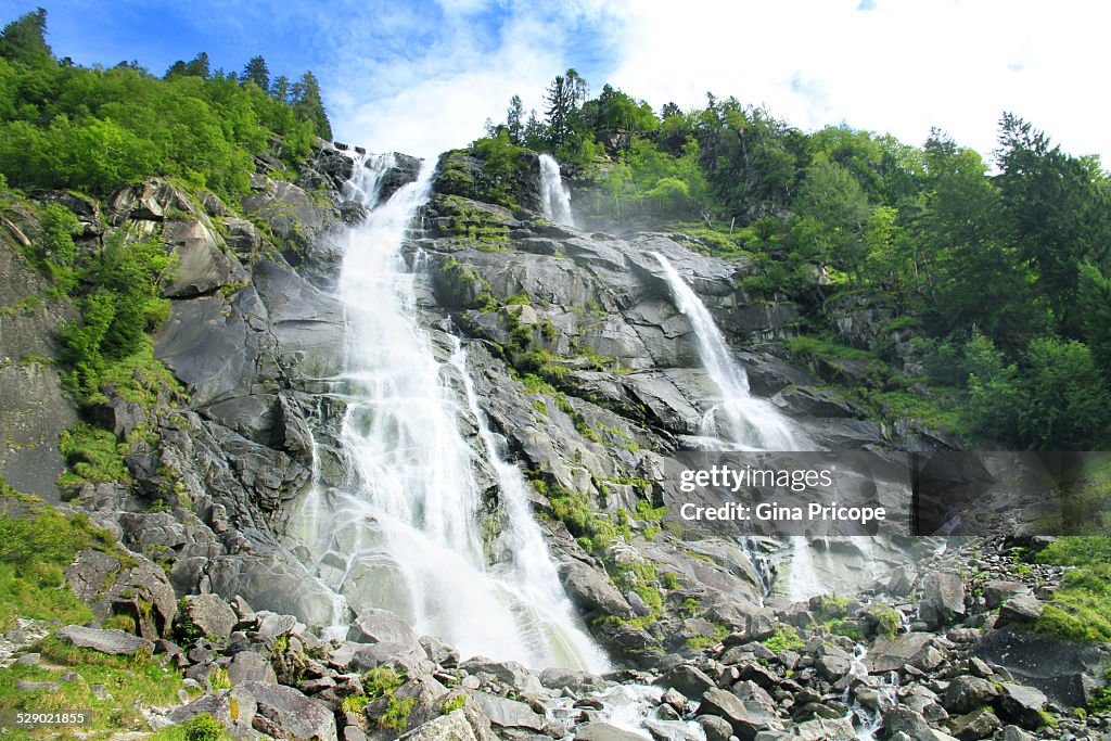 Nardis waterfall in Sudtyrol