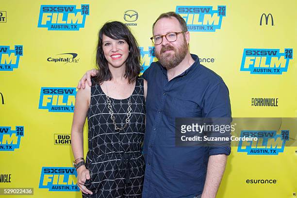 Producer Sarah WIlson and Director Keith Maitland attends the screening of 'A Song For You: The Austin City Limits Story' during the 2016 SXSW Music,...