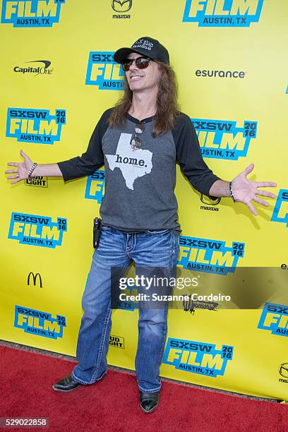 Musician Shawn Sahm attends the screening of 'A Song For You: The Austin City Limits Story' during the 2016 SXSW Music, Film + Interactive Festival...