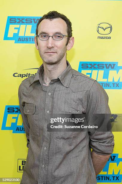 Director Jesse Moss attends the premiere of 'The Bandit' at the Paramount Theater during the South by Southwest Film Festival on March 12, 2016....