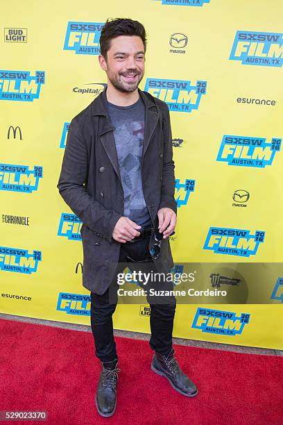 Actor Dominic Cooper on the red carpet of 'Preacher' during the 2016 SXSW Music, Film + Interactive Festival at Paramount Theatre on March 14, 2016...