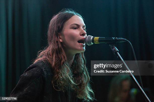 Musician Eliot Sumner performs during Rachael Ray's Feedback party at Stubbs BBQ during the South by Southwest Music Festival on March 19, 2016 in...