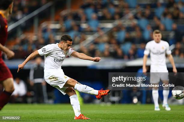 Lucas Vazquez of Real Madrid during the UEFA Champions League round of 16, 2nd leg, football match between Real Madrid CF and AS Roma on March 8,...