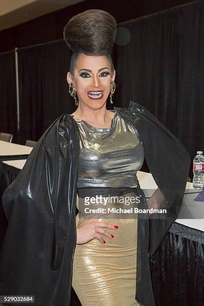 Cynthia Lee Fontaine attends the 2016 RuPaul's DragCon at Los Angeles Convention Center on May 07, 2016 in Los Angeles, California.