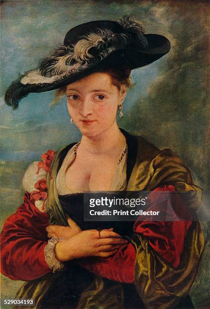 Portrait of Susanna Lunden, , c1622. After an original work by Peter Paul Rubens . Original housed in The National Gallery, London. From The Studio...