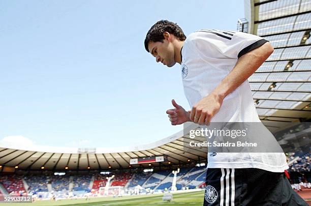 Qualifikation 2004, Glasgow; Schottland 1; Michael BALLACK/GER