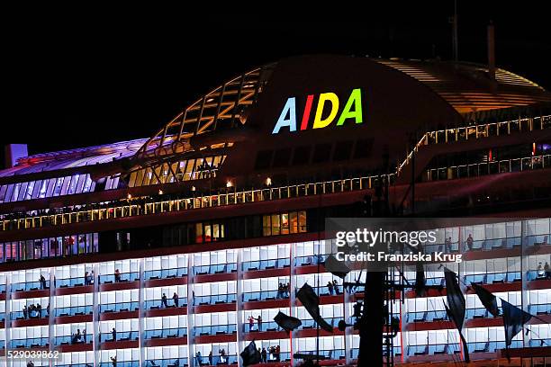 The AIDAprima Cruise Ship Baptism during the 827th HAMBURG PORT ANNIVERSARY on May 7, 2016 in Hamburg, Germany