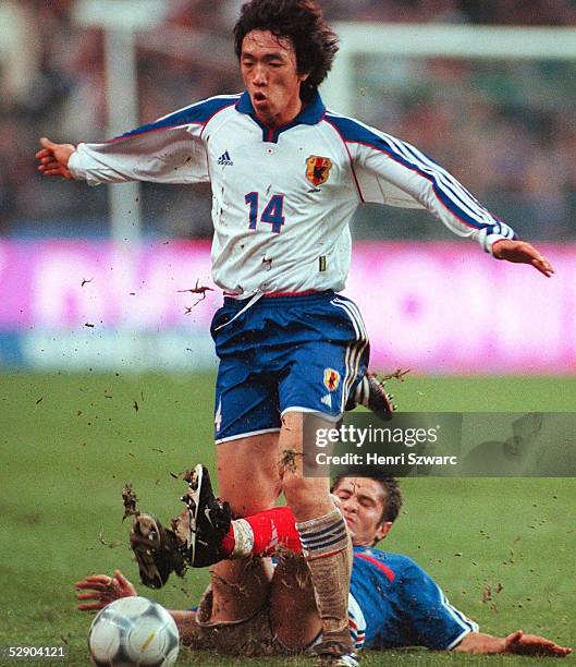 Paris; FRANKREICH 0; Shunsuke NAKAMURA/JPN, Bixente LIZARAZU/FRA