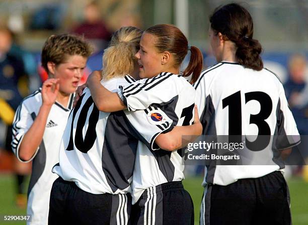 In SCHWEDEN, AEngelholm; DEUTSCHLAND 0; JUBEL GER TEAM