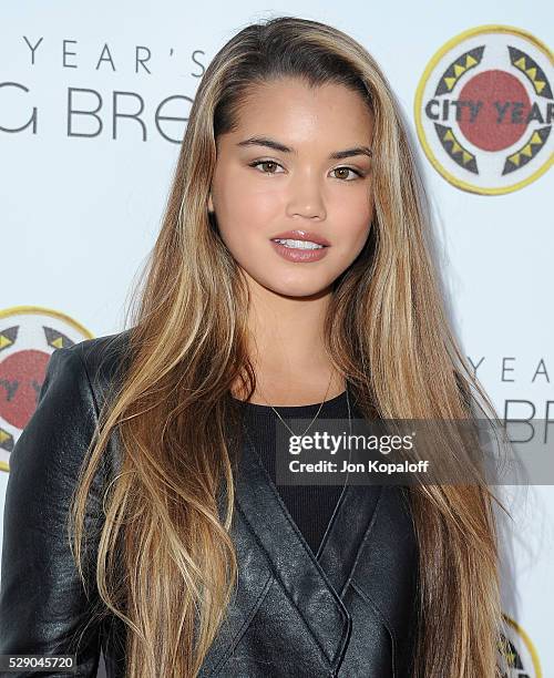 Actress Paris Berelc arrives at City Year Los Angeles' Spring Break: Destination Education at Sony Pictures Studios on May 7, 2016 in Culver City,...