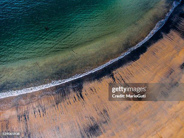 ダーティビーチ - 海 汚染 ストックフォトと画像