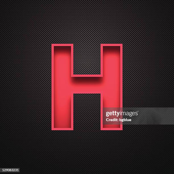 Red H Pattern Red Letter H Lanka Kade Wooden Animal Letter H – Little Whispers