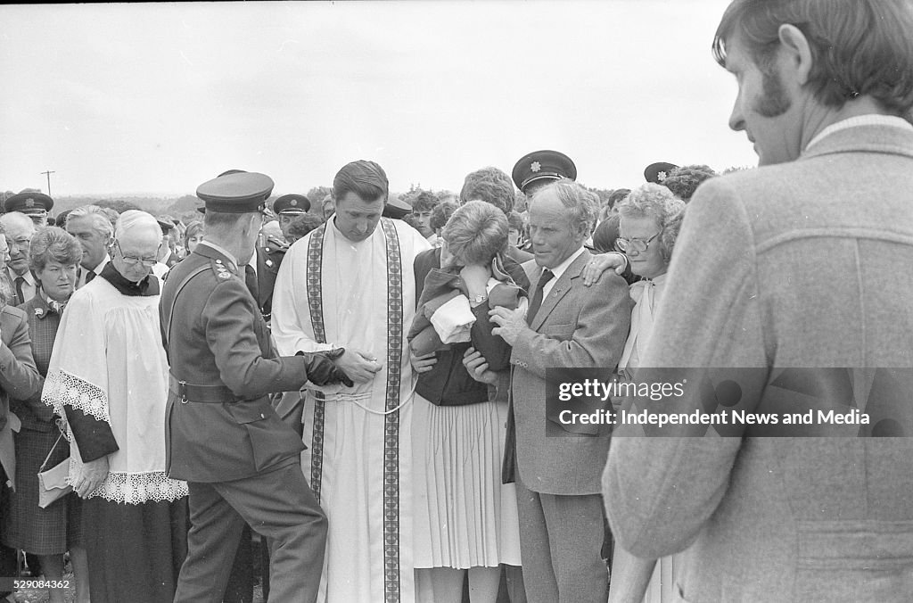 Funeral of Gardra Frank Hand