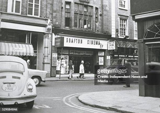 Grafton Cinema in Dublin, circa 1971 Photographer Tom Burke . .