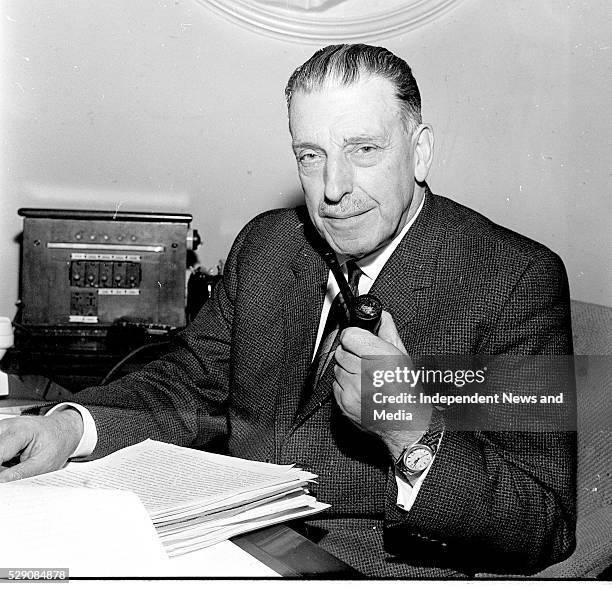 Sean Lemass, circa 1971, Photographer Tom Burke .