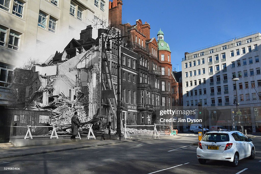 Scenes From The London Blitz - Now and Then