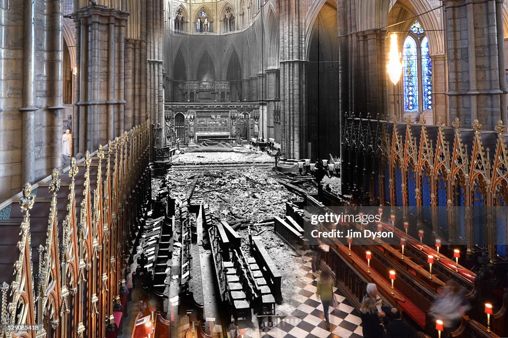 Scenes From The London Blitz - Now and Then