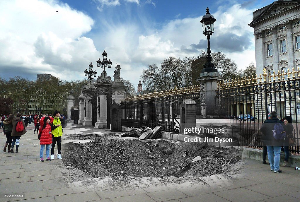 Scenes From The London Blitz - Now and Then