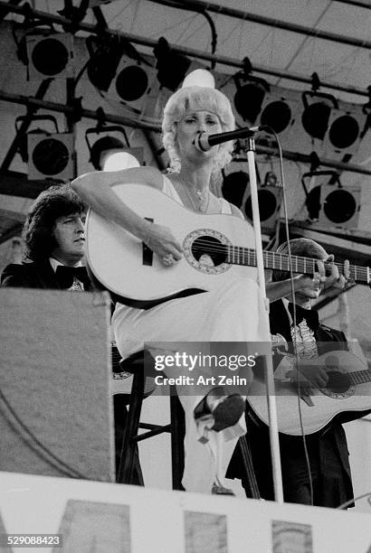 Tammy Wynette in performance; circa 1960; New York.