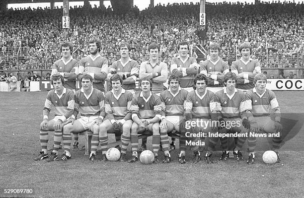 The Kerry team at the All Ireland Football Final in Croke Park on . .