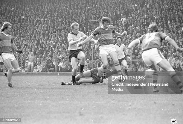 Dublin v Kerry in the All-Ireland football final at Croke Park, .