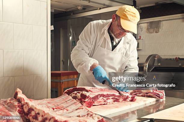 butcher - carnicero fotografías e imágenes de stock