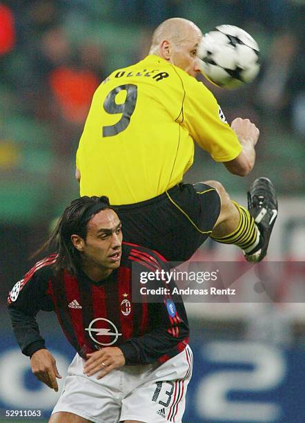 Champions League 02/03, Mailand; AC Mailand - Borussia Dortmund; Alessandro NESTA/Mailand, Jan KOLLER/Dortmund