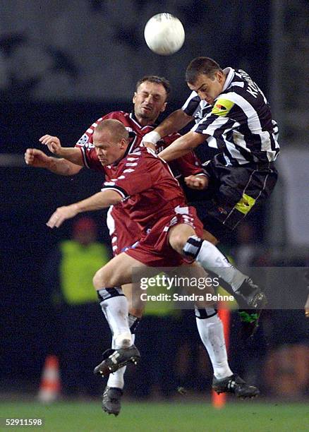 Hamburg; HAMBURGER SV - JUVENTUS TURIN 4:4; Stig TOEFTING, Andrej PANADIC/HSV, Darko KOVACEVIC/TURIN