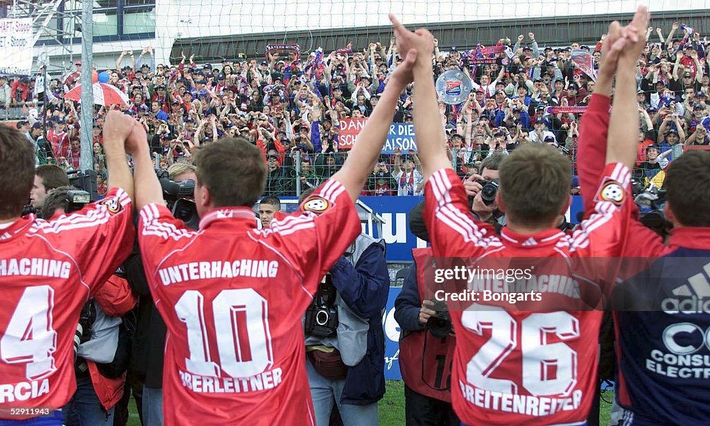 SpVgg UNTERHACHING - BAYER 04 LEVERKUSEN 2:0;